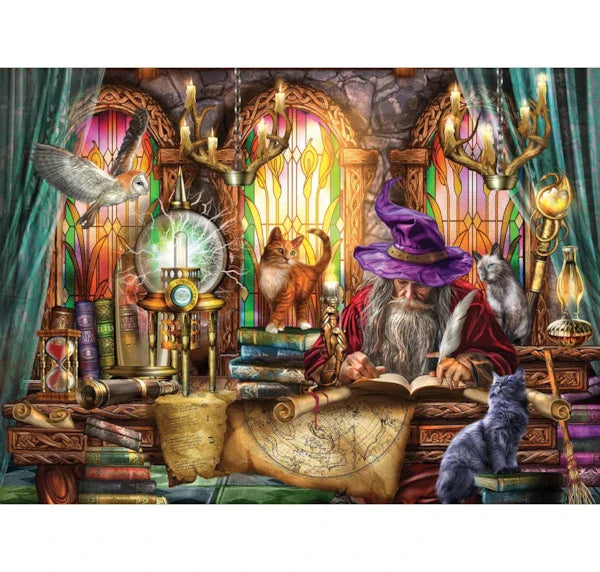 Mystical Study 500 Piece Jigsaw Puzzle by Eurographics