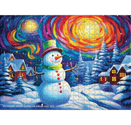 Colorful Frosty 500 Piece Jigsaw Puzzle by Eurographics - 3