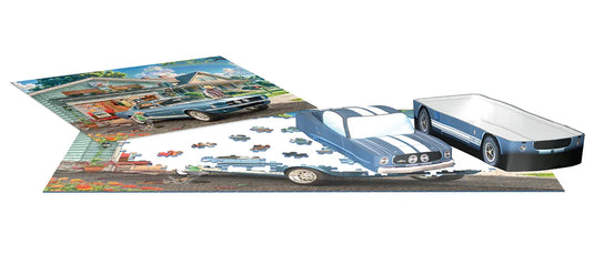 1967 Ford Mustand Shelby GT500 550 Piece Tin Jigsaw Puzzle by Eurographics