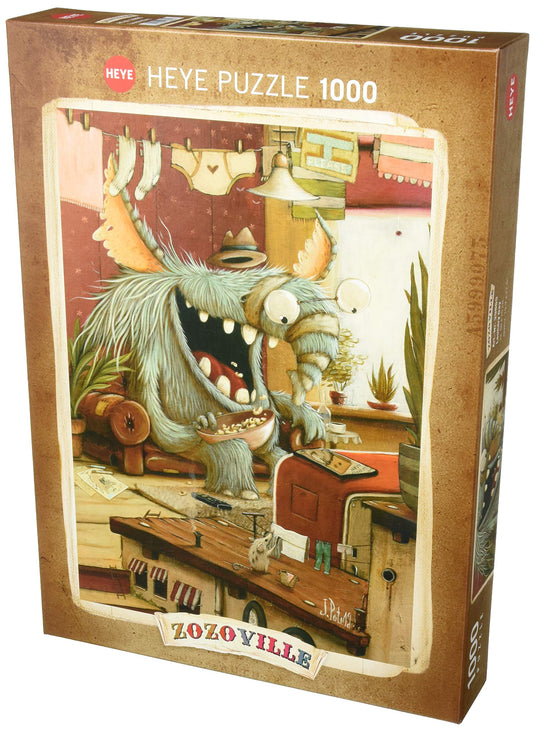 Laundry Day, Zozoville 1000 Piece Jigsaw Puzzle by Heye - 1