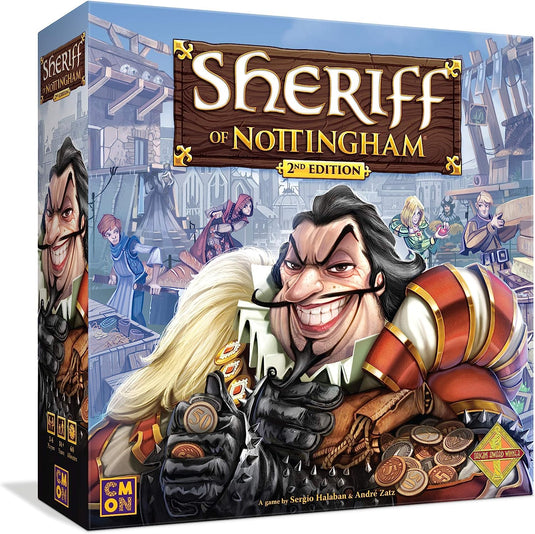 Sheriff Of Nottingham 2nd Edition Board Game by CMON