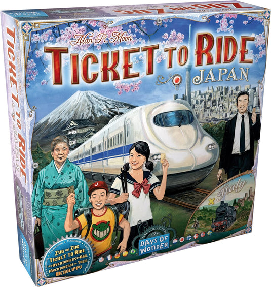 Ticket To Ride: Map #7 Japan / Italy Board Game Expansion by Days Of Wonder