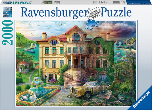 Now & Then: Cove Manor Echoes 2000 Piece Jigsaw Puzzle by Ravensburger - 2