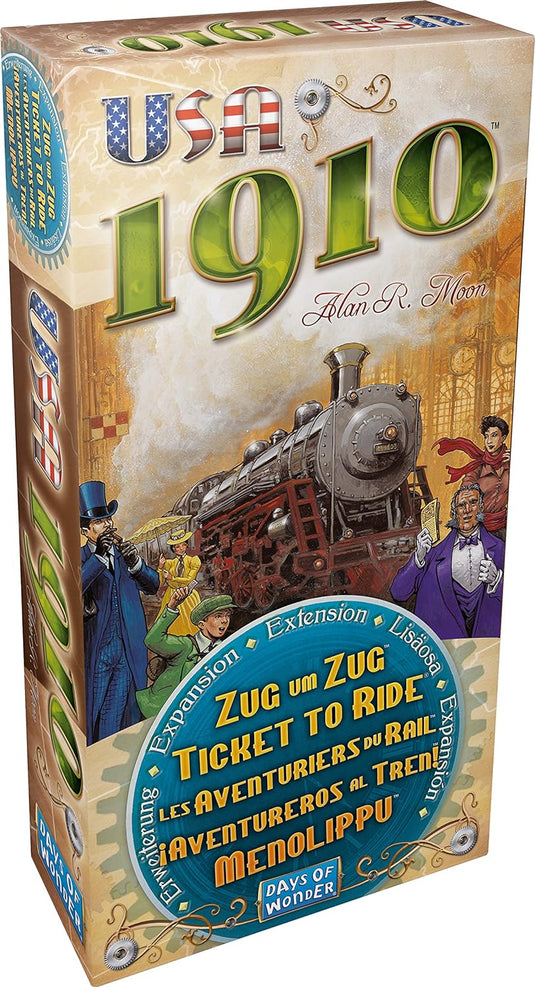 Ticket To Ride: Usa 1910 Board Game Expansion by Days Of Wonder