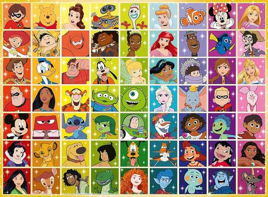Disney Color Palette 100 Piece Jigsaw Puzzle by Ravensburger - 2