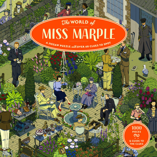 The World of Miss Marple 1000 Piece Jigsaw Puzzle - 1