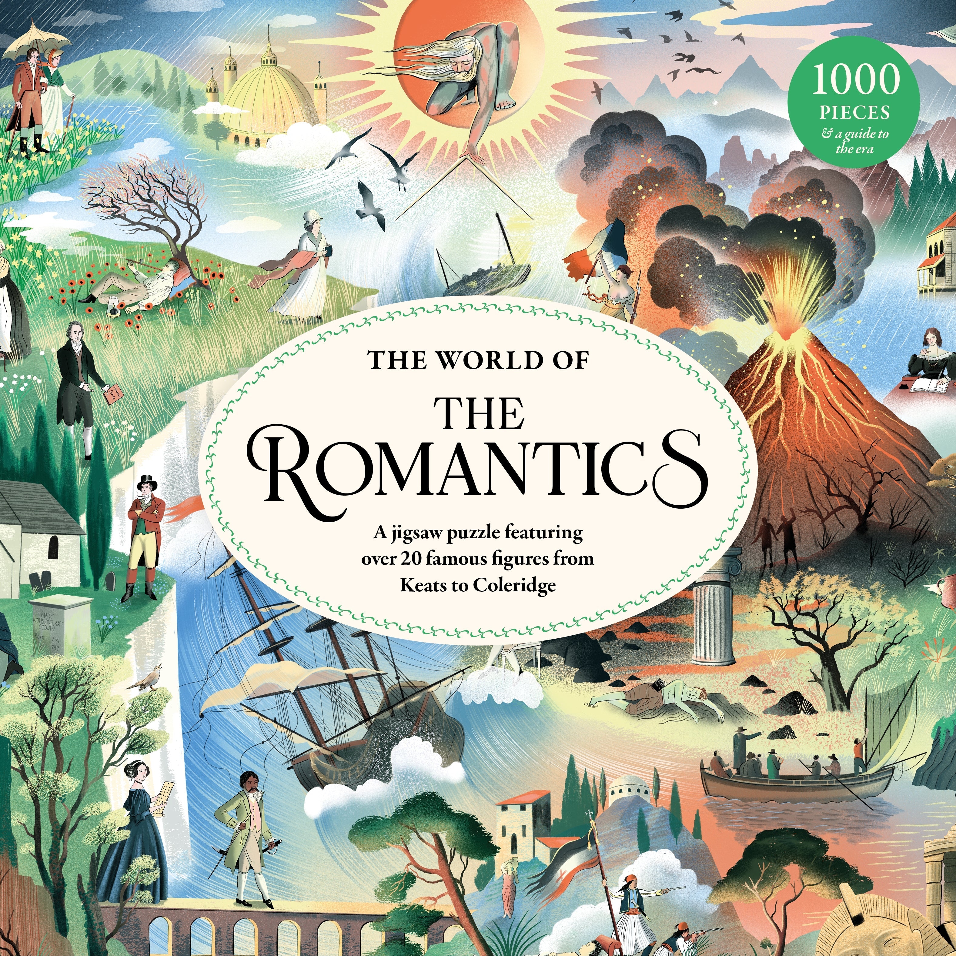 The World of the Romantics 1000 Piece Puzzle by Laurence King