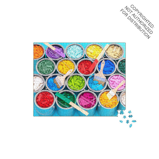 LEGO Paint Party 1000 Piece Jigsaw Puzzle - 2