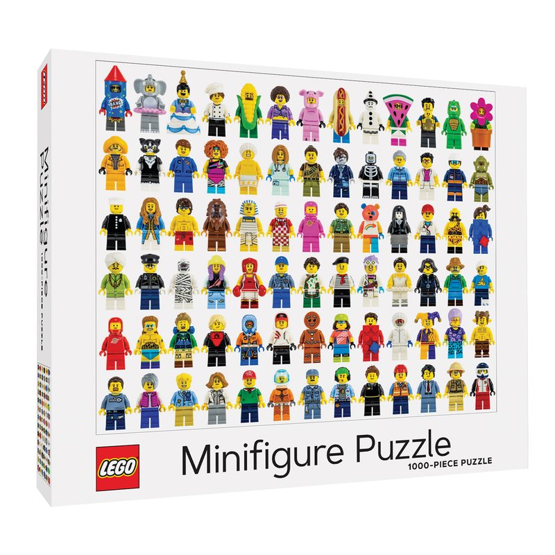 LEGO Minifigure Puzzle 1000 Piece Jigsaw Puzzle