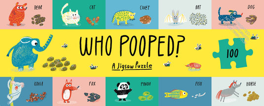 Who Pooped? 100 Piece Jigsaw Puzzle - 1