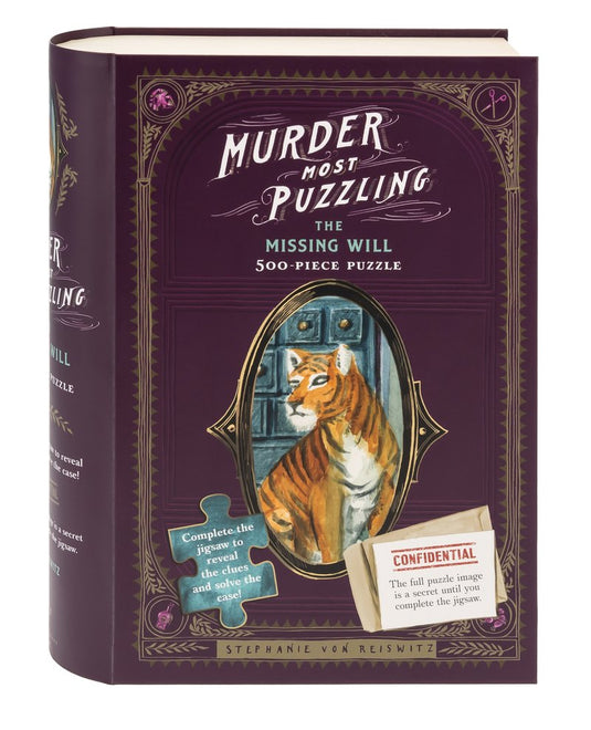 Murder Most Puzzling: The Missing Will 500 Piece Jigsaw Puzzle - 1