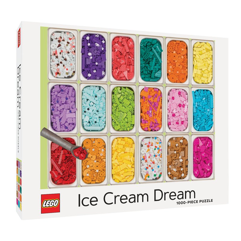LEGO Ice Cream Dream 1000 Piece Jigsaw Puzzle
