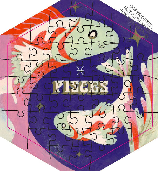 What's Your Sign? 12x 51 Piece Jigsaw Puzzle Set - 6