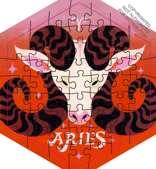 What's Your Sign? 12x 51 Piece Jigsaw Puzzle Set - 7