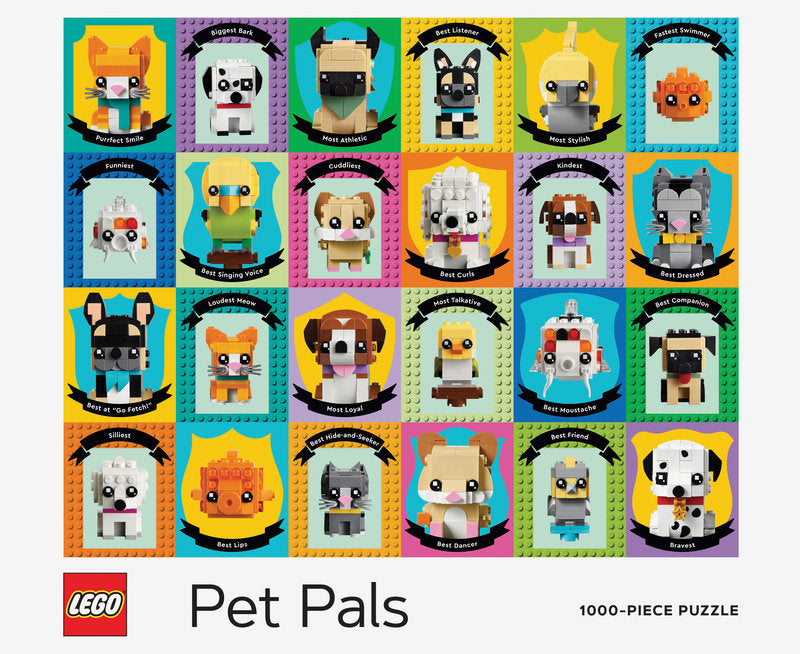 LEGO Pet Pals 1000 Piece Jigsaw Puzzle