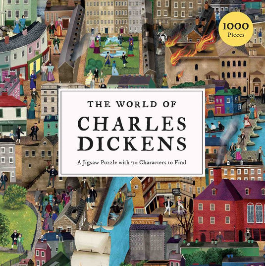 The World of Charles Dickens 1000 Piece Jigsaw Puzzle - 1
