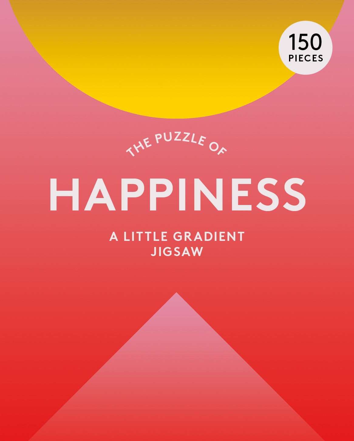 Mini Gradient: The Puzzle of Happiness 150 Piece Jigsaw Puzzle
