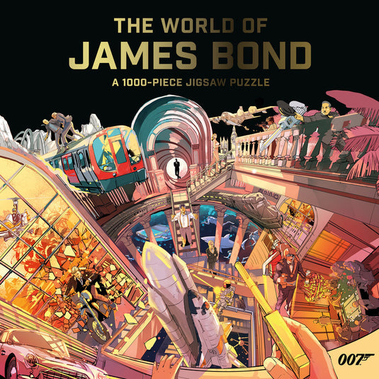 The World of James Bond 1000 Piece Jigsaw Puzzle - 1