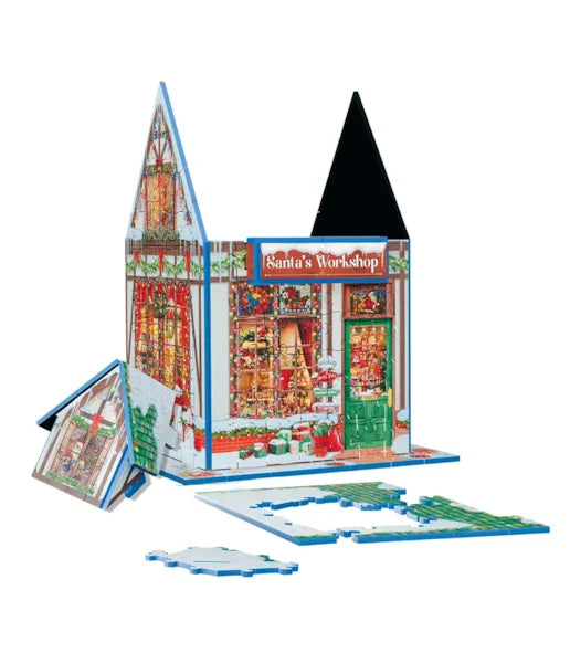 Santa's Workshop (3D) 323 Piece Jigsaw Puzzle by Eurographics - 4