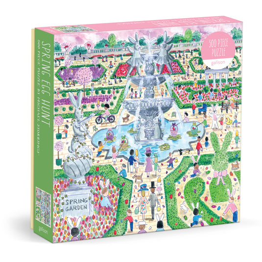 Michael Storrings Spring Egg Hunt 500 Piece Puzzle