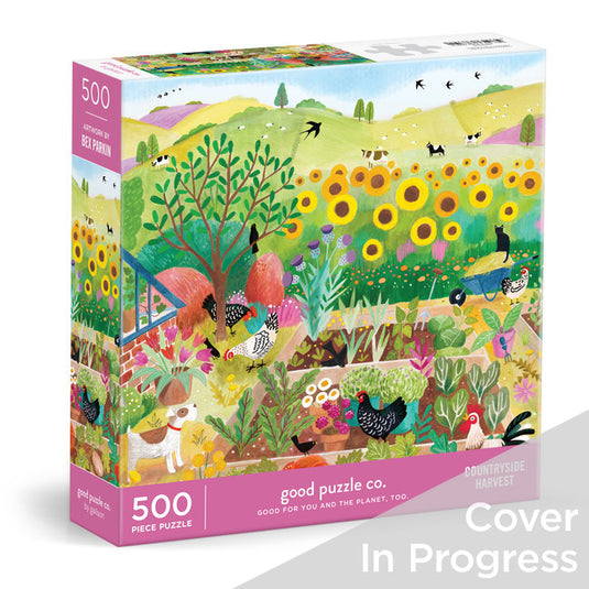 Good Puzzle Co. Countryside Harvest 500 Piece Puzzle