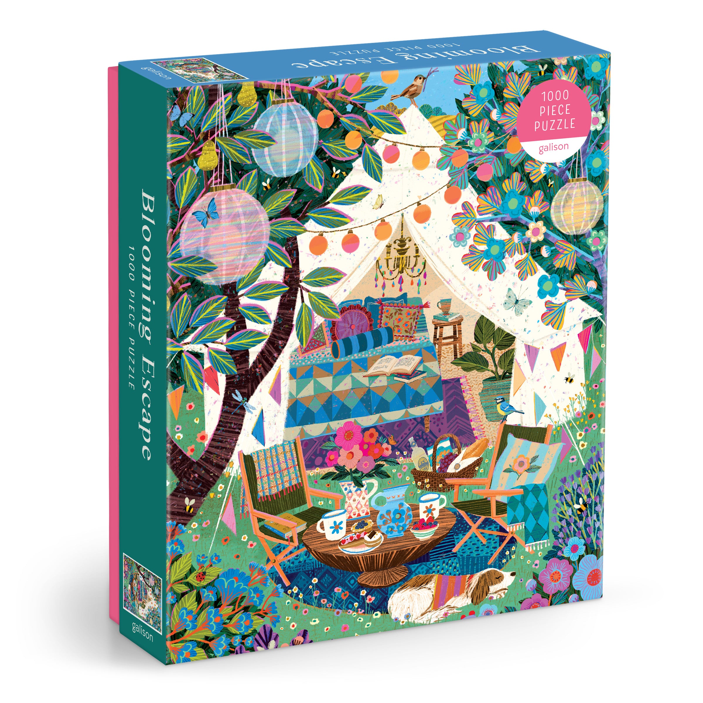 Victoria Ball Blooming Escape 1000 Piece Puzzle