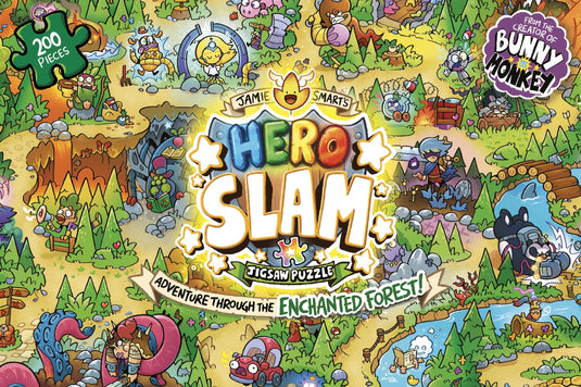 Jamie Smart's Hero Slam Jigsaw Puzzle: 200 Pieces
