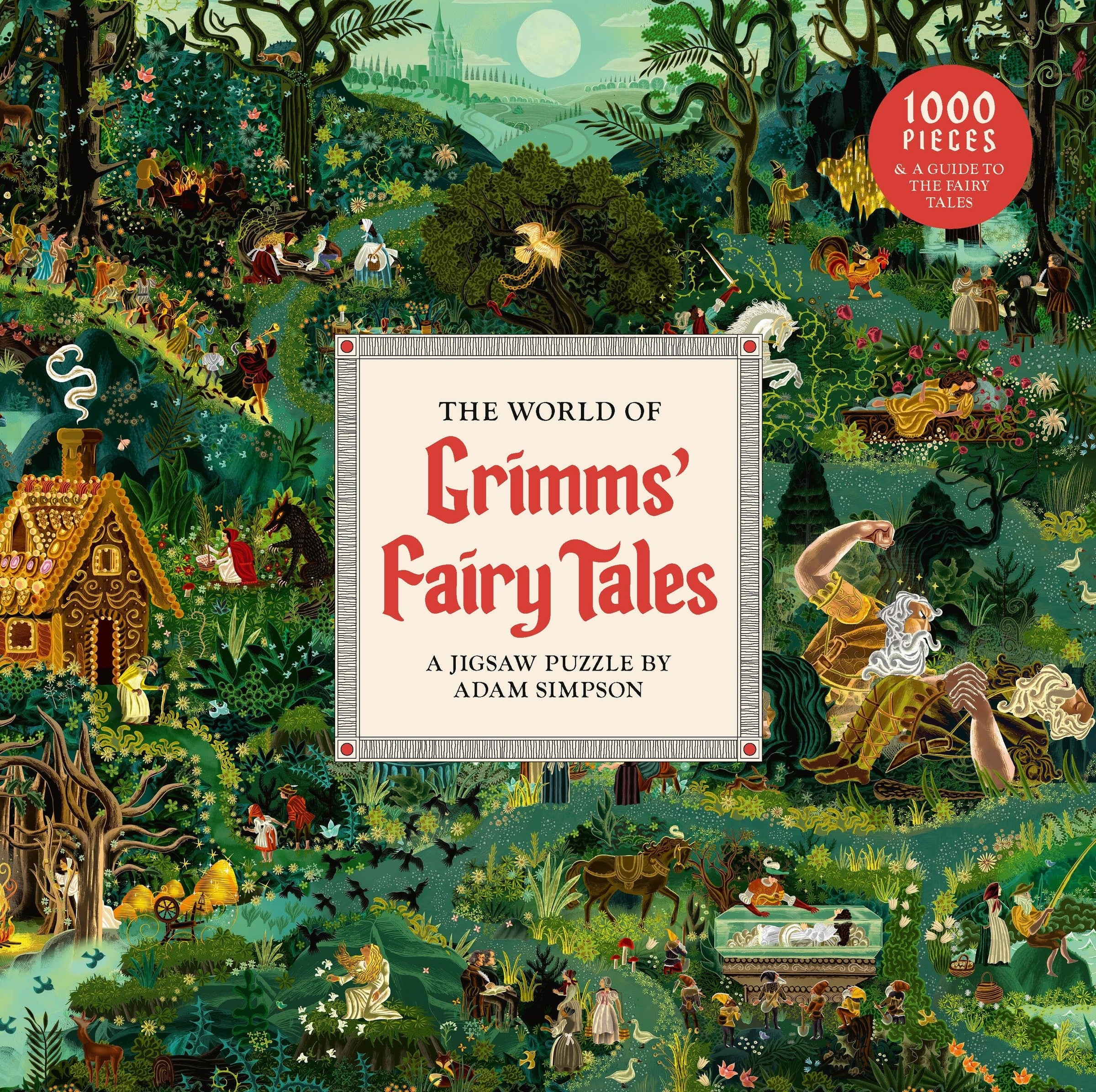 The World of Grimms' Fairy Tales A 1000-piece jigsaw puzzle
