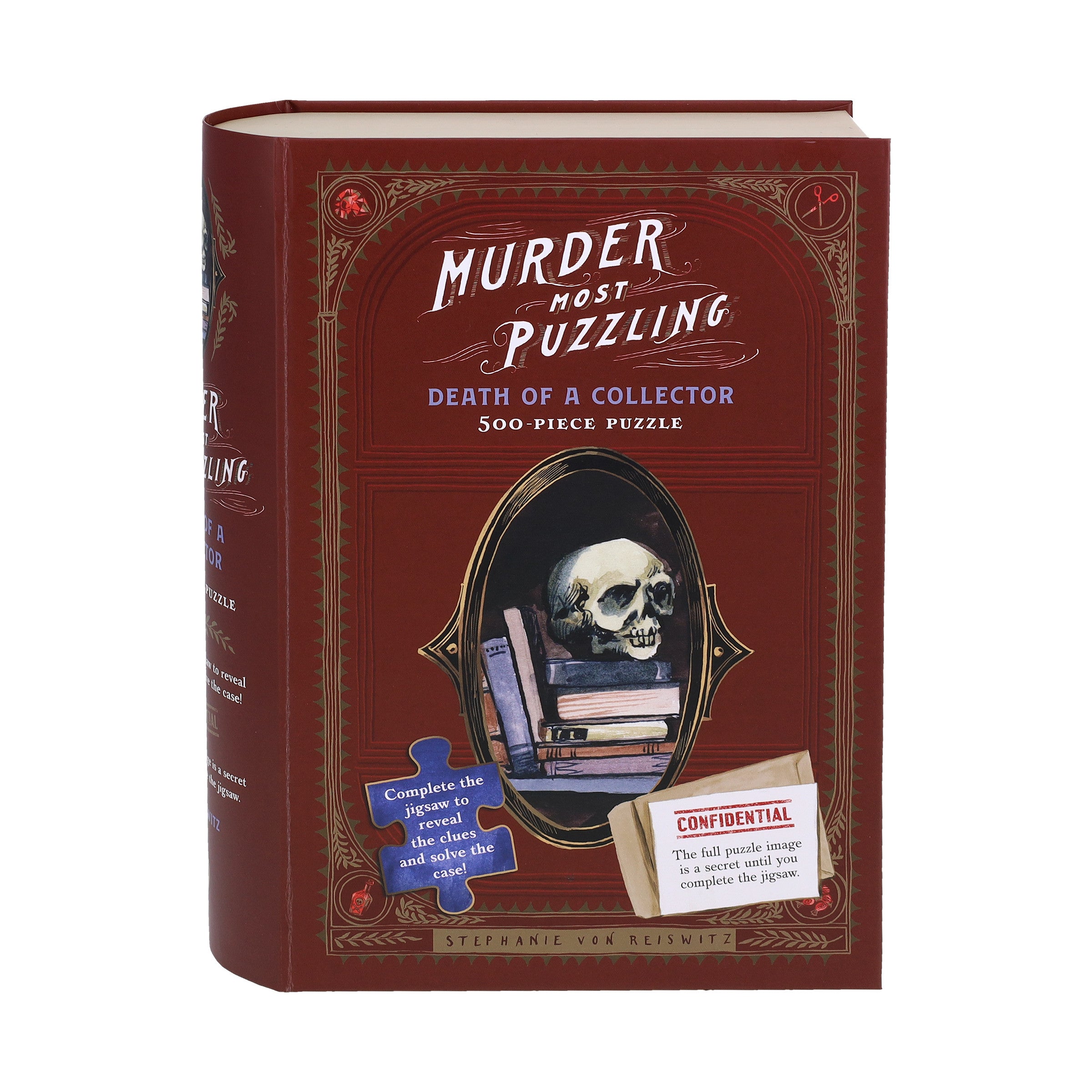 Murder Most Puzzling Death of a Collector 500-Piece Puzzle
