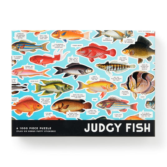 Judgy Fish 1000 Piece Puzzle
