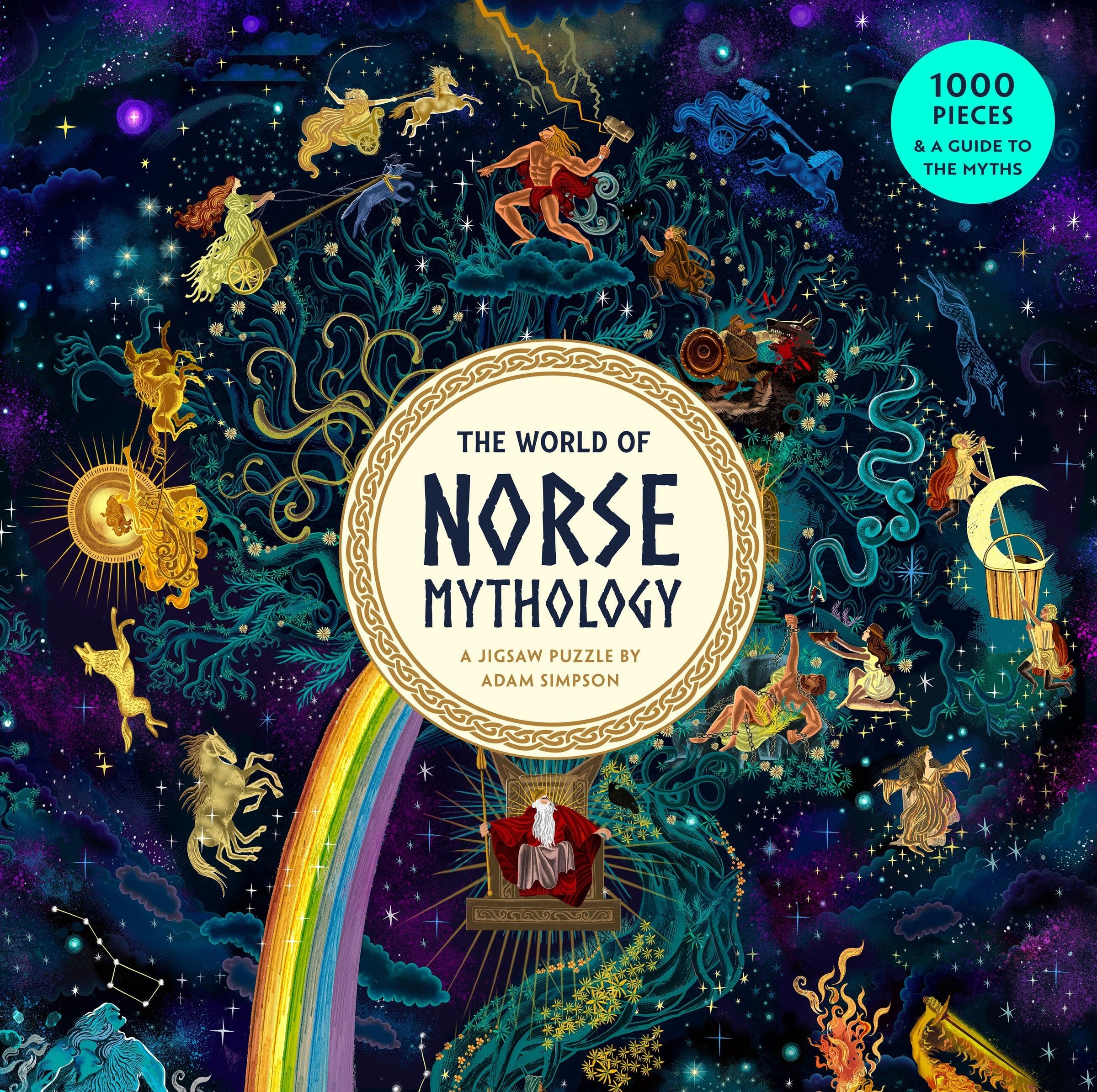 The World of Norse Mythology A 1000-piece jigsaw puzzle