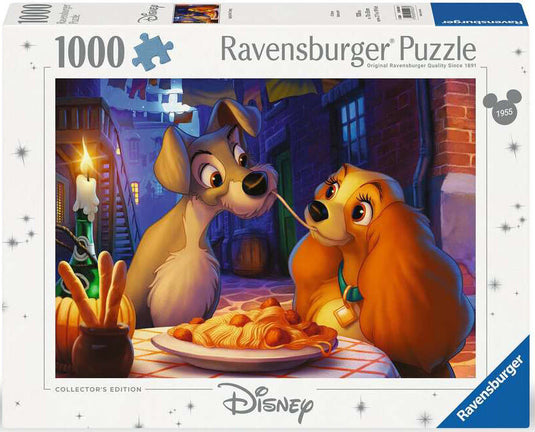 Lady and the Tramp 1000 Piece Jigsaw Puzzle by Ravensburger