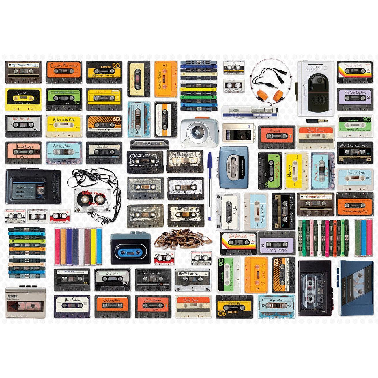 Classic Cassette Player Tin 550 Piece Jigsaw Puzzle by Eurographics