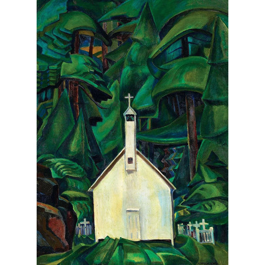Church in Yuquot Village (Special Offer) 1000 Piece Jigsaw Puzzle by Eurographics - 2