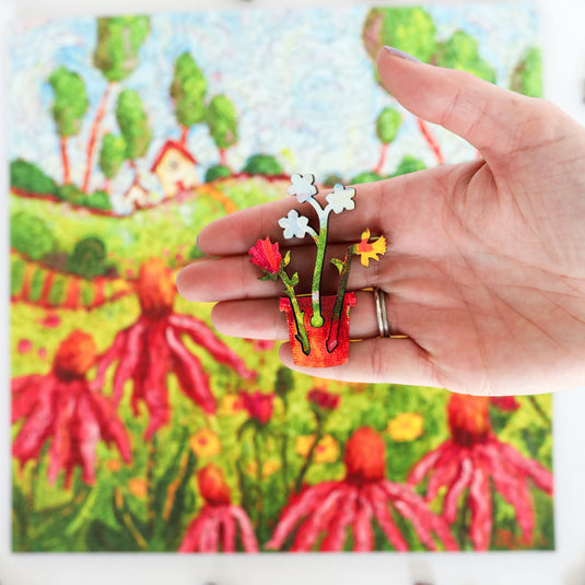 Something Good Waits by Cindy Revell 240 Piece Wooden Jigsaw Puzzle by Stumpcraft