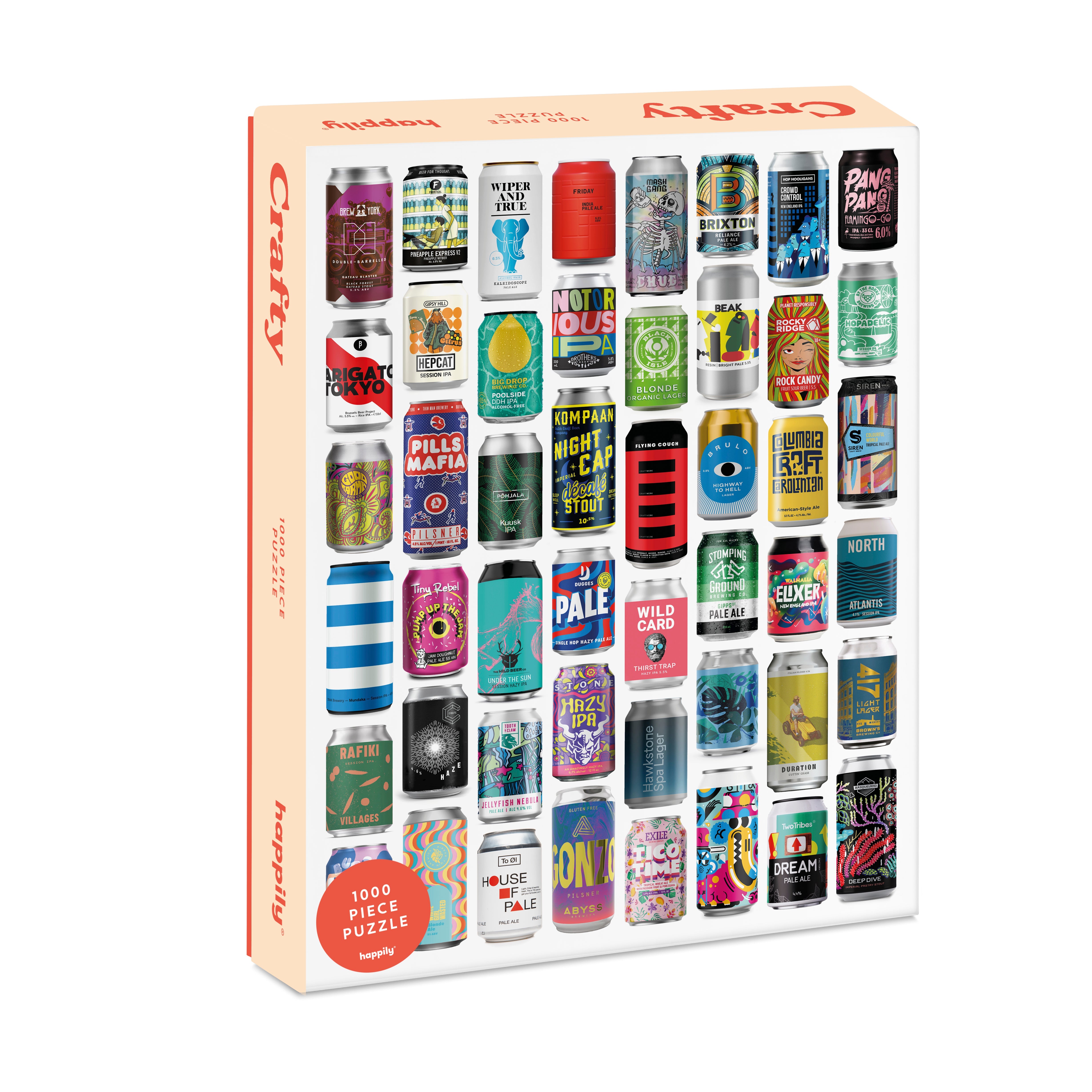 Crafty 1000 Piece Jigsaw Puzzle by Happily