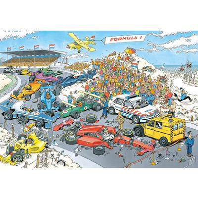 Grand Prix 2000 Piece Jigsaw Puzzle by Jumbo - 2