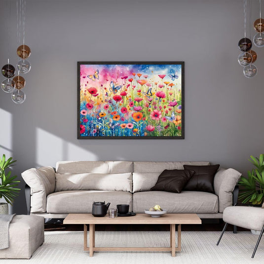 Poppy Meadow 1000 Piece Jigsaw Puzzle by Schmidt Puzzle - 3