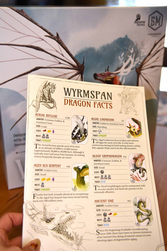 Wyrmspan Board Game by Stonemaier Games