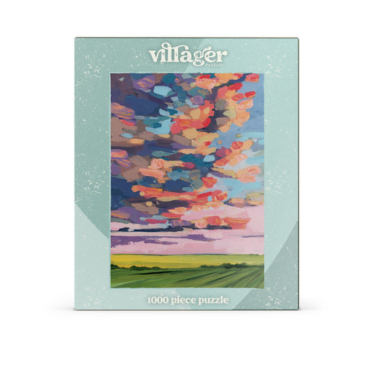 Prairie Sky 1000 Piece Jigsaw Puzzle by Villager Puzzles - 4