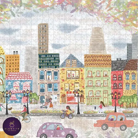 La Dolce Vita 1000 Piece Jigsaw Puzzle by Elewhite - 2