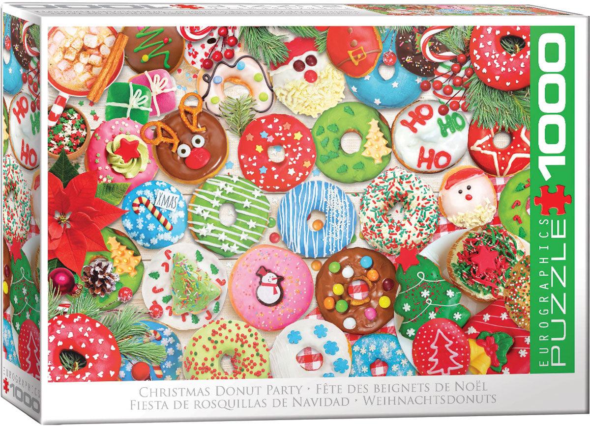 Christmas Donuts 1000 Piece Jigsaw Puzzle by Eurographics