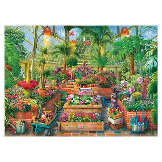 Greenhouse Garden by Eduard 1000 Piece Jigsaw Puzzle by Eurographics - 2