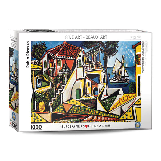Medit. Landscape by Picasso 1000 Piece Jigsaw Puzzle by Eurographics - 1