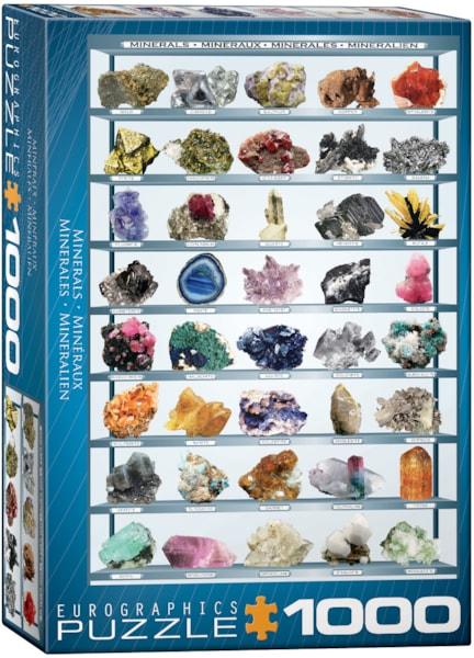Minerals 1000 Piece Jigsaw Puzzle by Eurographics - 1