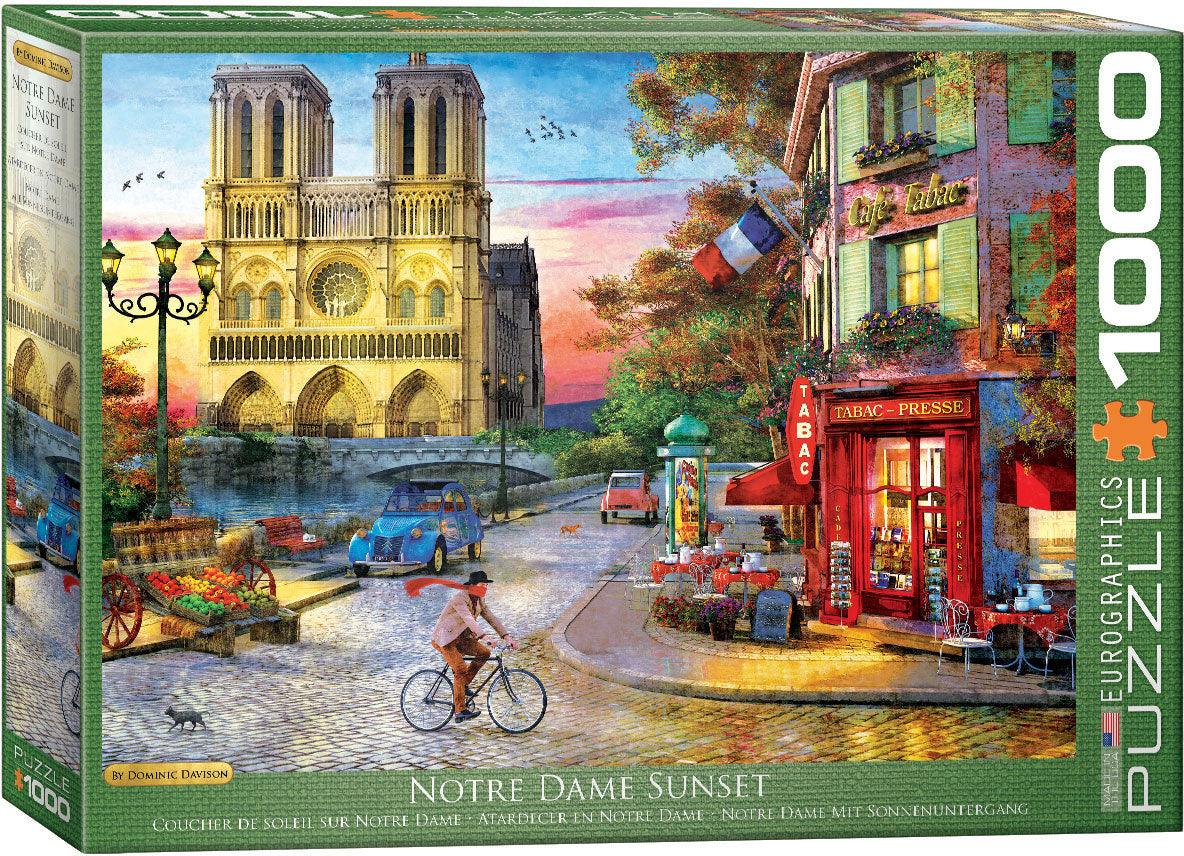 Notre Dame by Dominic Davison 1000 Piece Jigsaw Puzzle by Eurographics