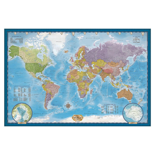 Map of the World by EG 5000 Piece Jigsaw Puzzle by Eurographics - 2
