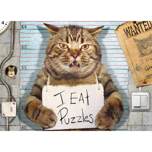 Felony Cat by Paul Normand 500 Piece Jigsaw Puzzle by Eurographics - 2