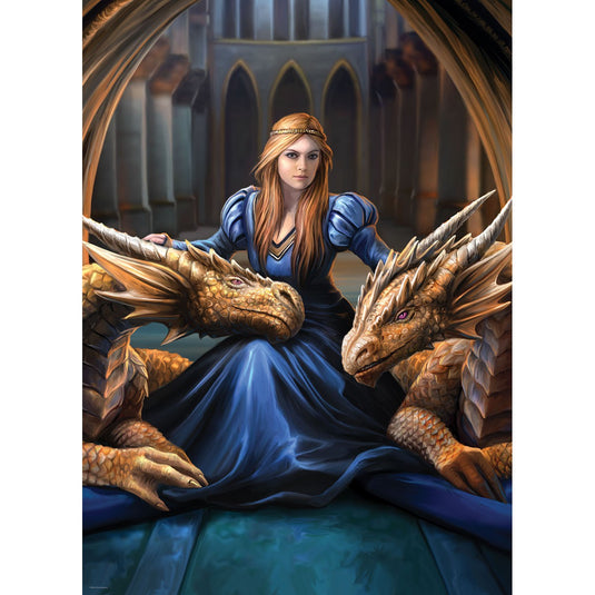 Fierce Loyalty by Anne Stokes 1000 Piece Jigsaw Puzzle by Eurographics - 2