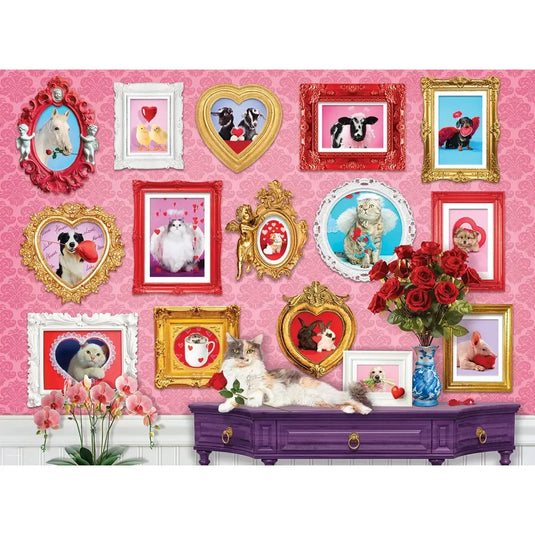 For the Love of Animals 500 Piece Jigsaw Puzzle by Eurographics - 2